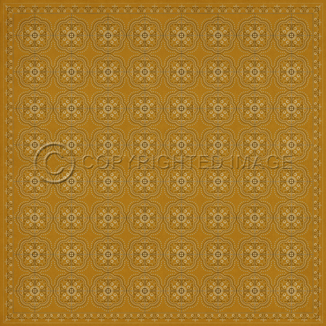 Pattern 28 Yellow Bandana       120x120