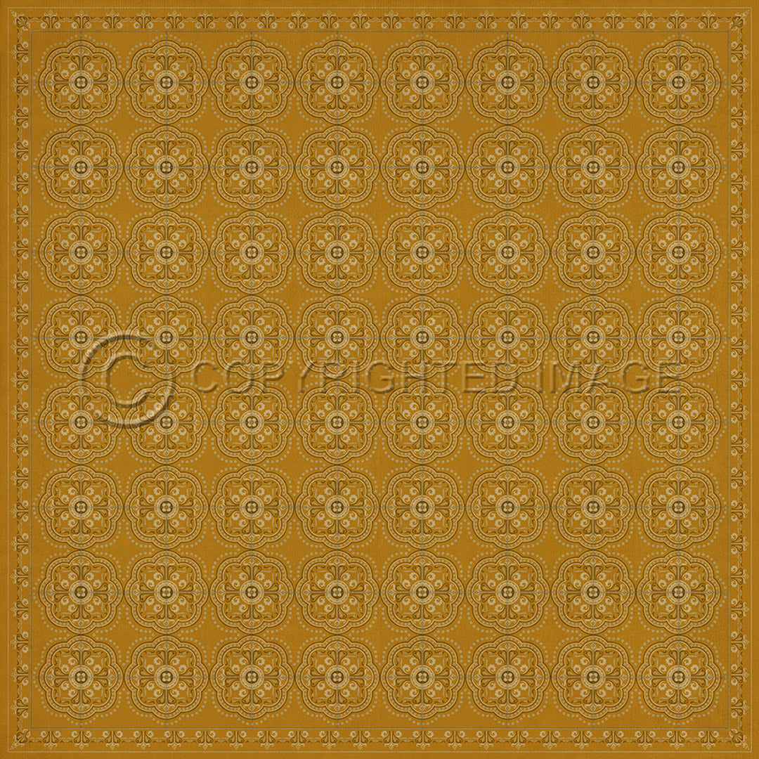 Pattern 28 Yellow Bandana       120x120
