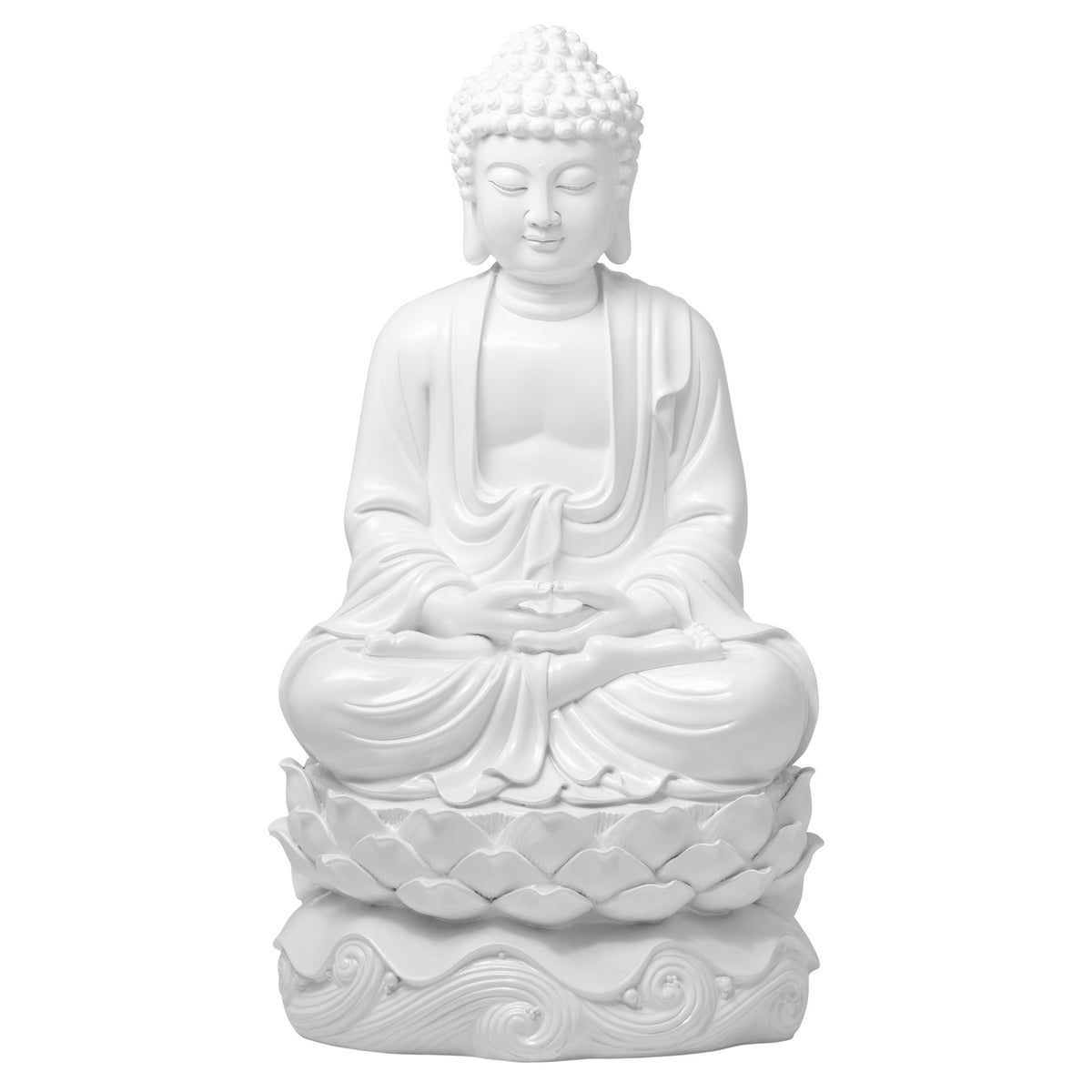 Peaceful Buddha - Resin Decor