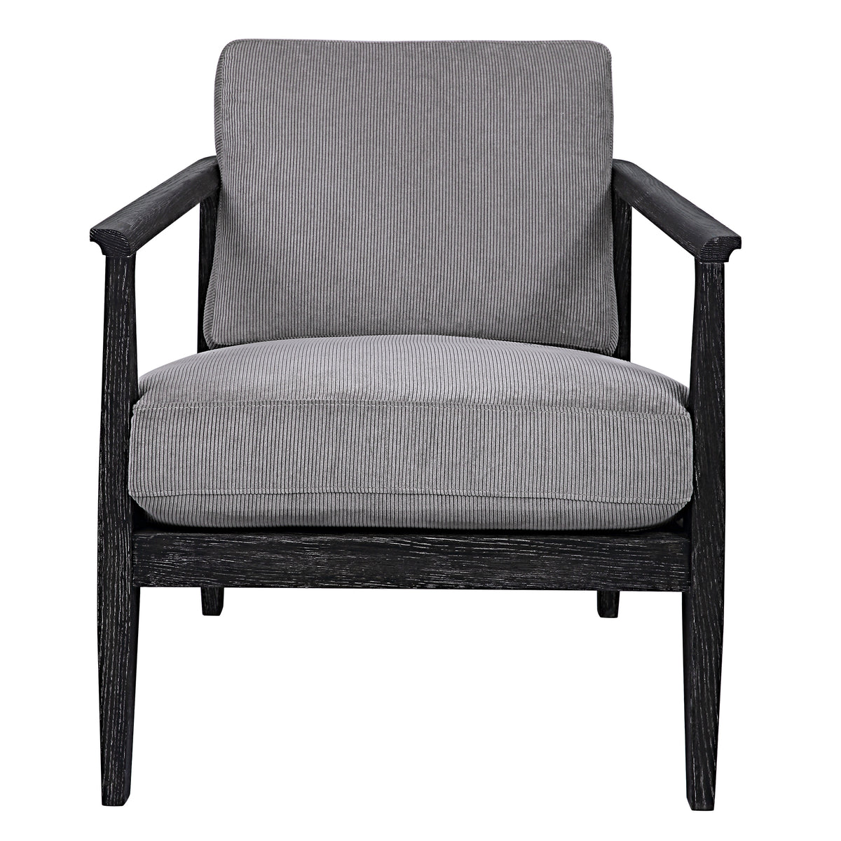 Brunei Modern Gray Accent Chair