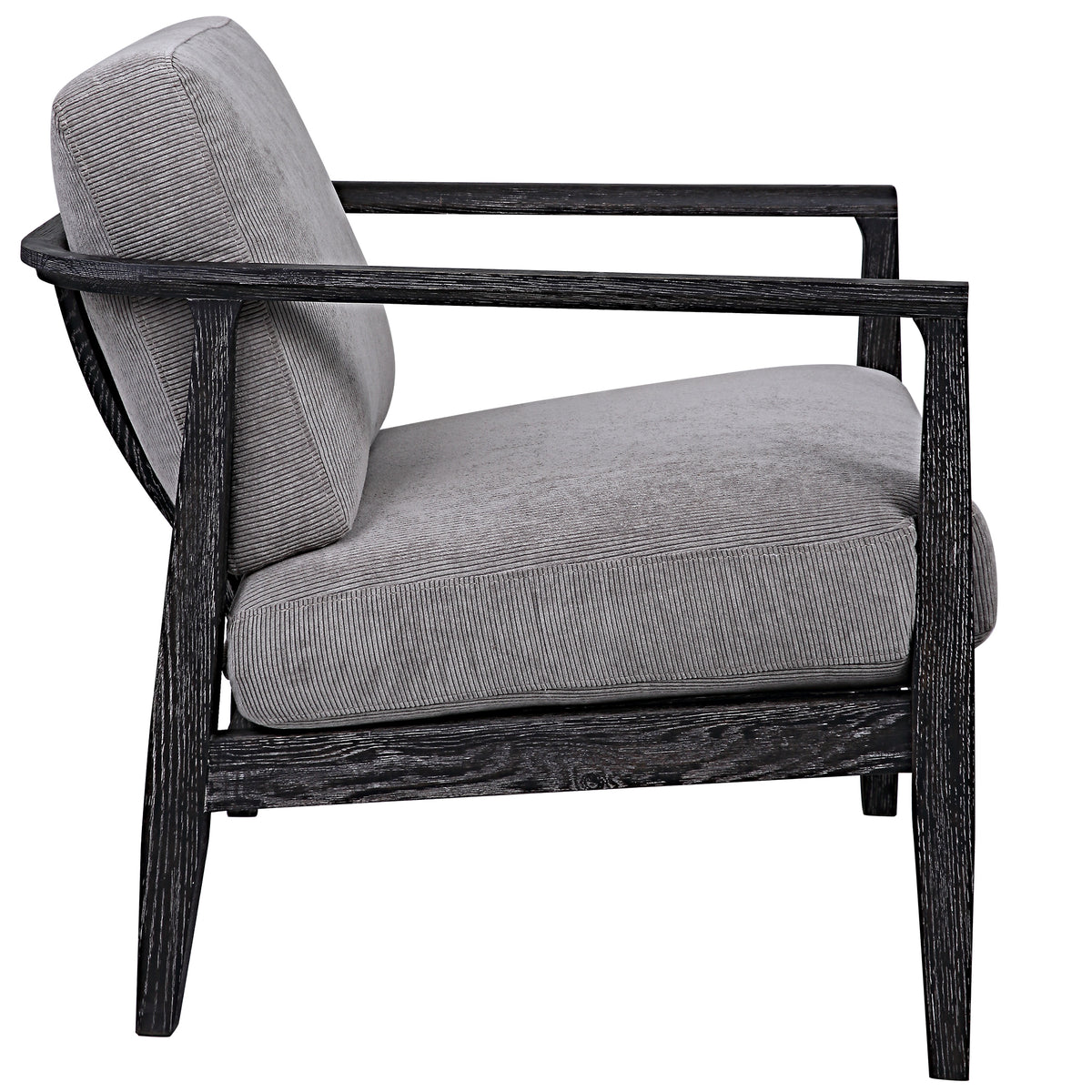 Brunei Modern Gray Accent Chair