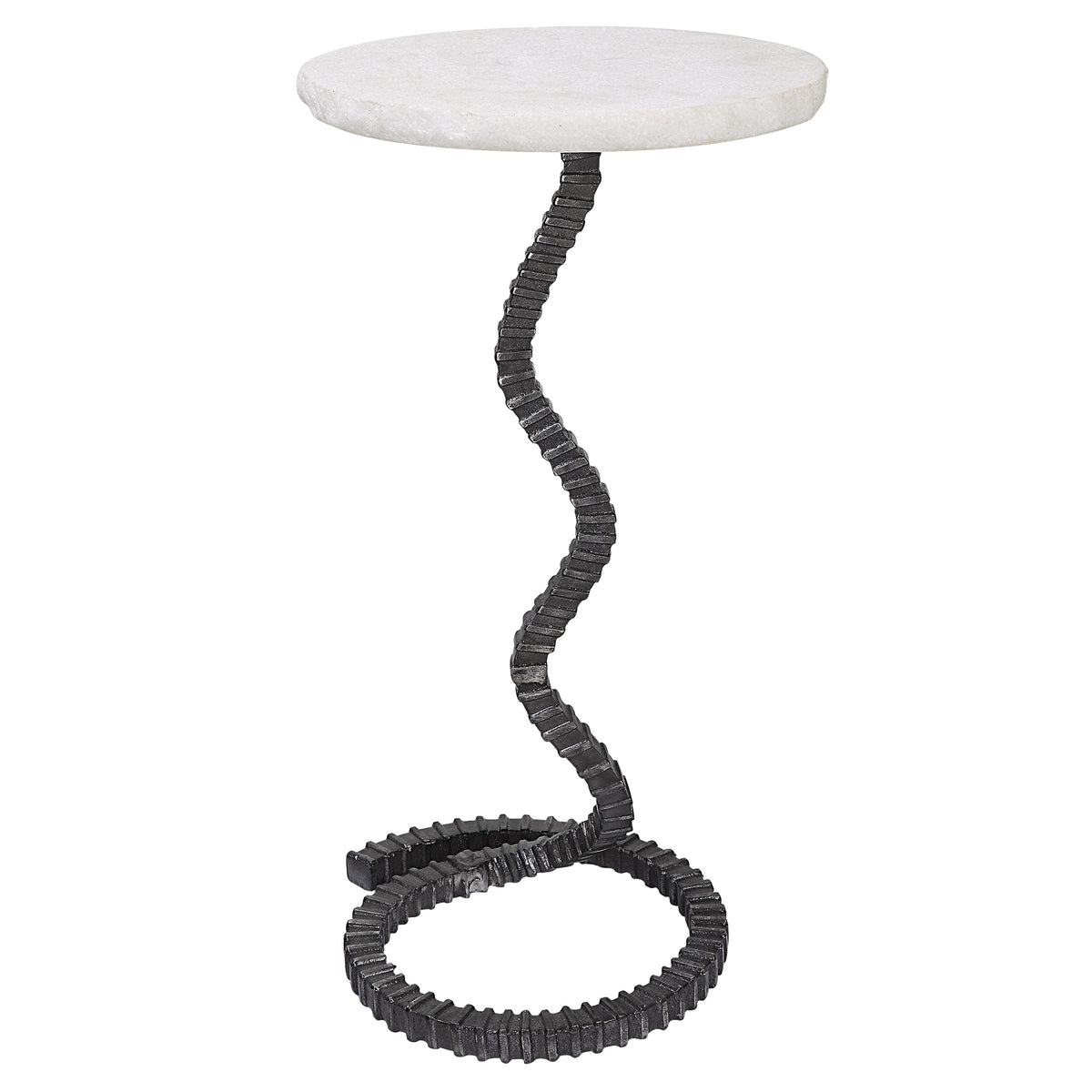 Lasso White Drink Table