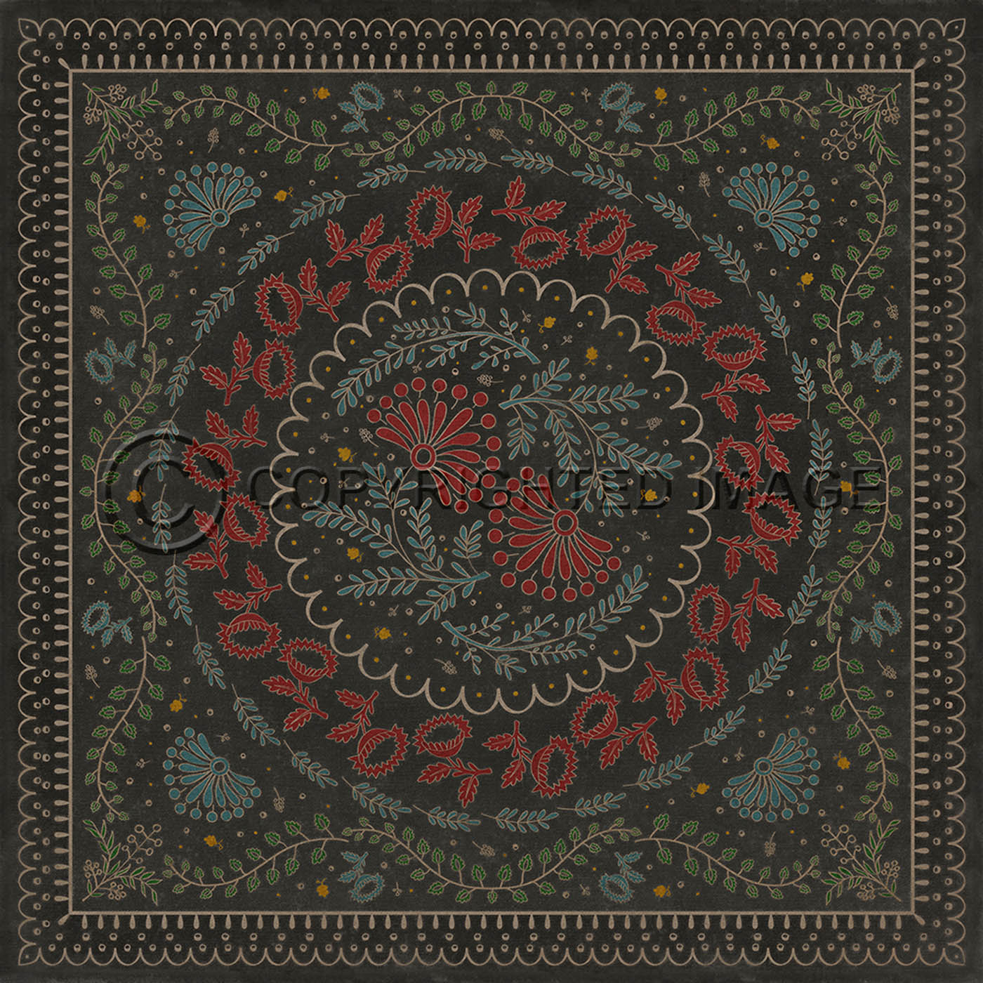 Cozens Down in a Leafy Dell 120x120