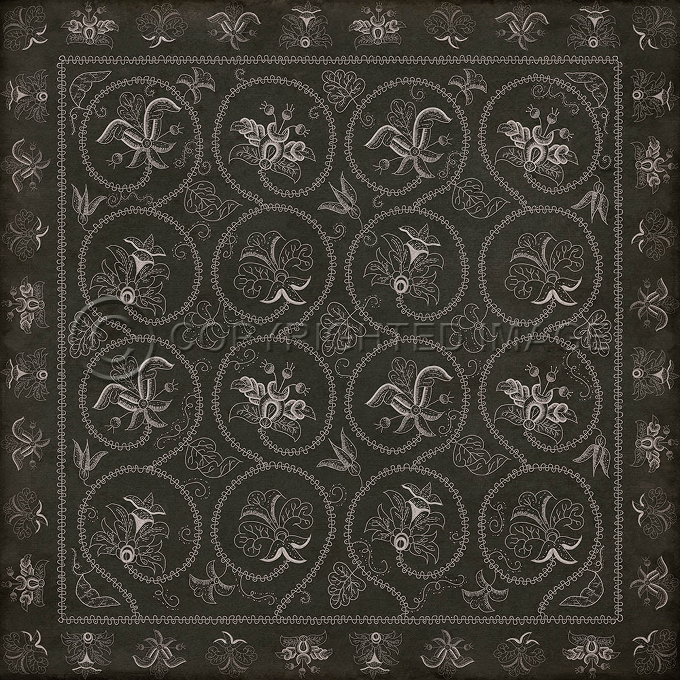 Crewelwork Azalea 120x120