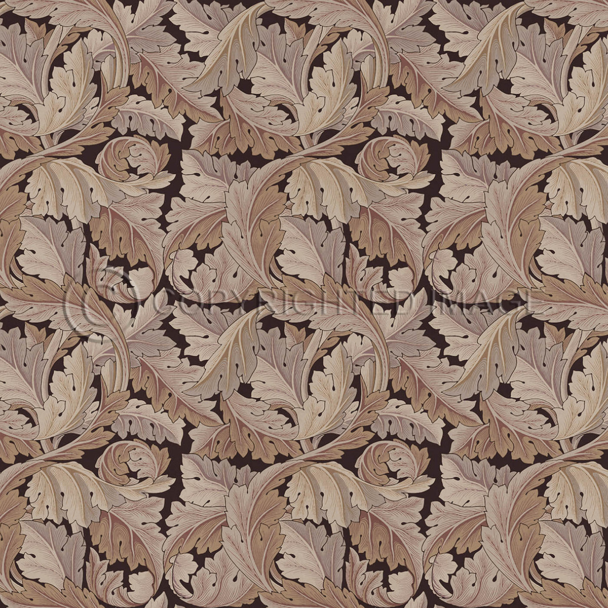 Acanthus Terracotta 48x48