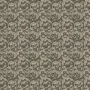 Bachelors Button  Black and Linen 120x120