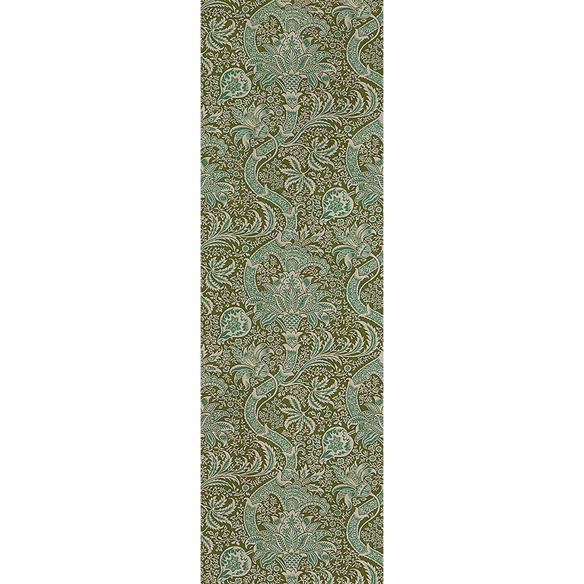 Indian Olive and Teal 36x115