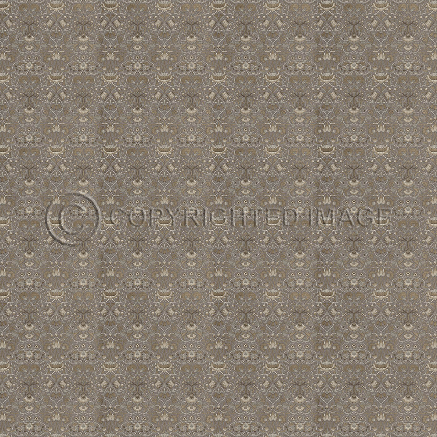Lodden Taupe and Gold 120x120