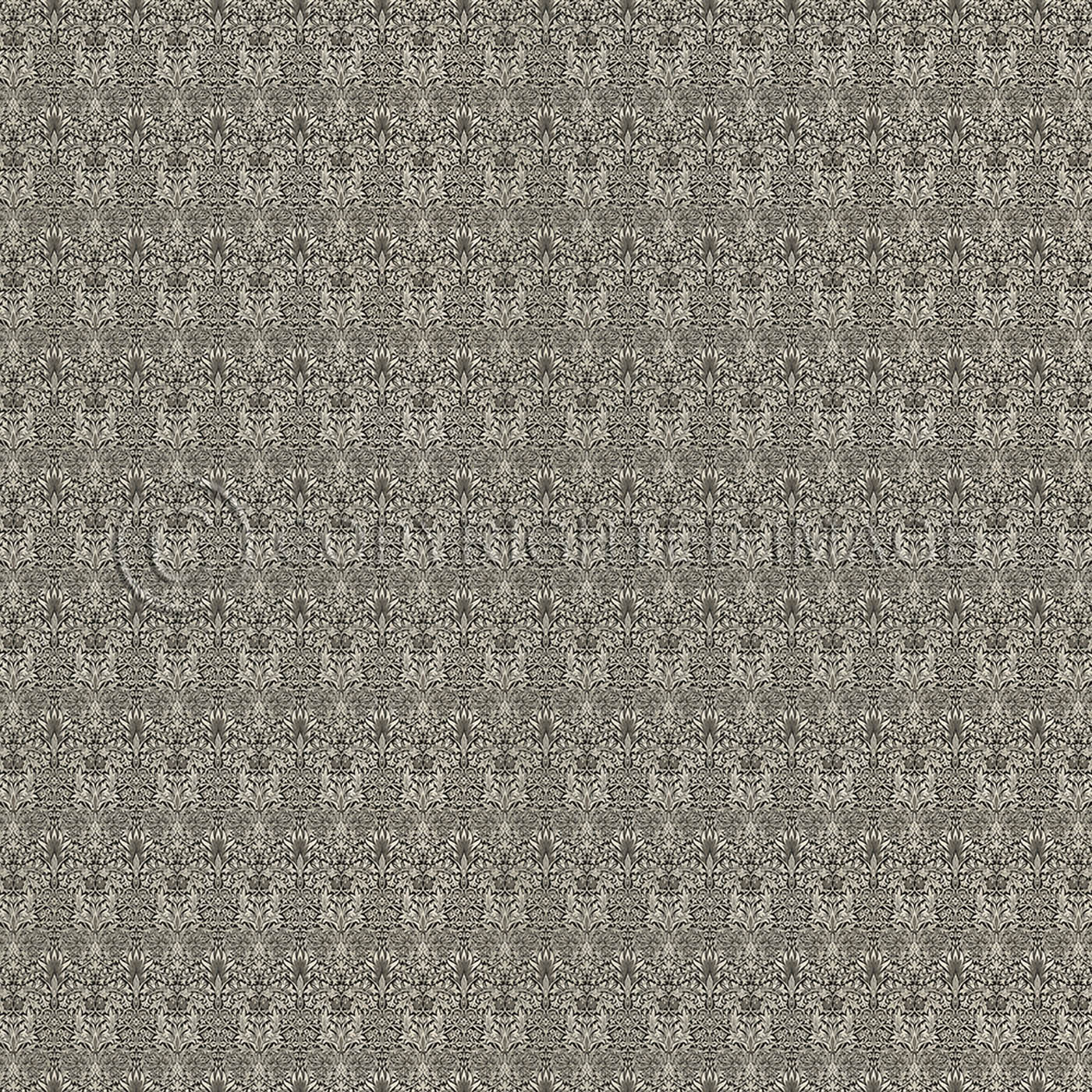 Snakeshead Black and Parchment 120x120