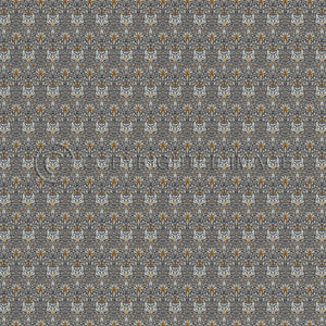 Snakeshead Indigo and Gold 120x120