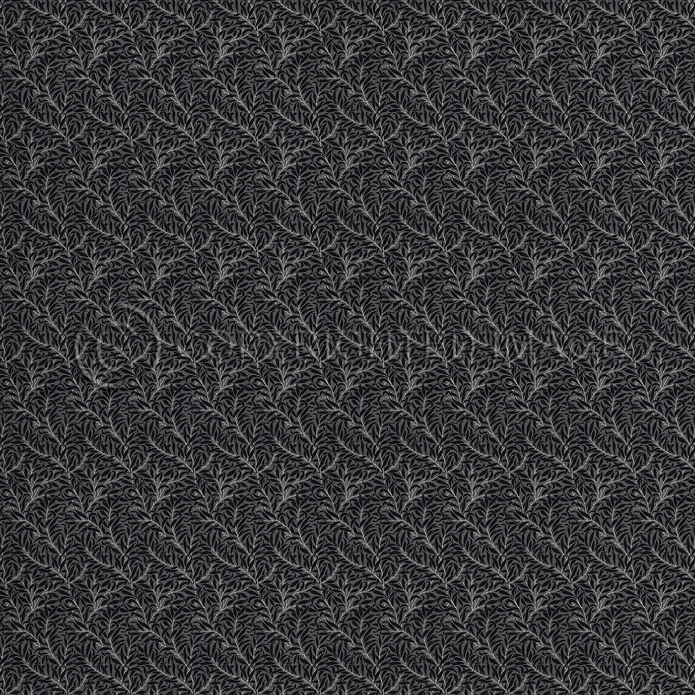 Willow Bough  Black 120x120