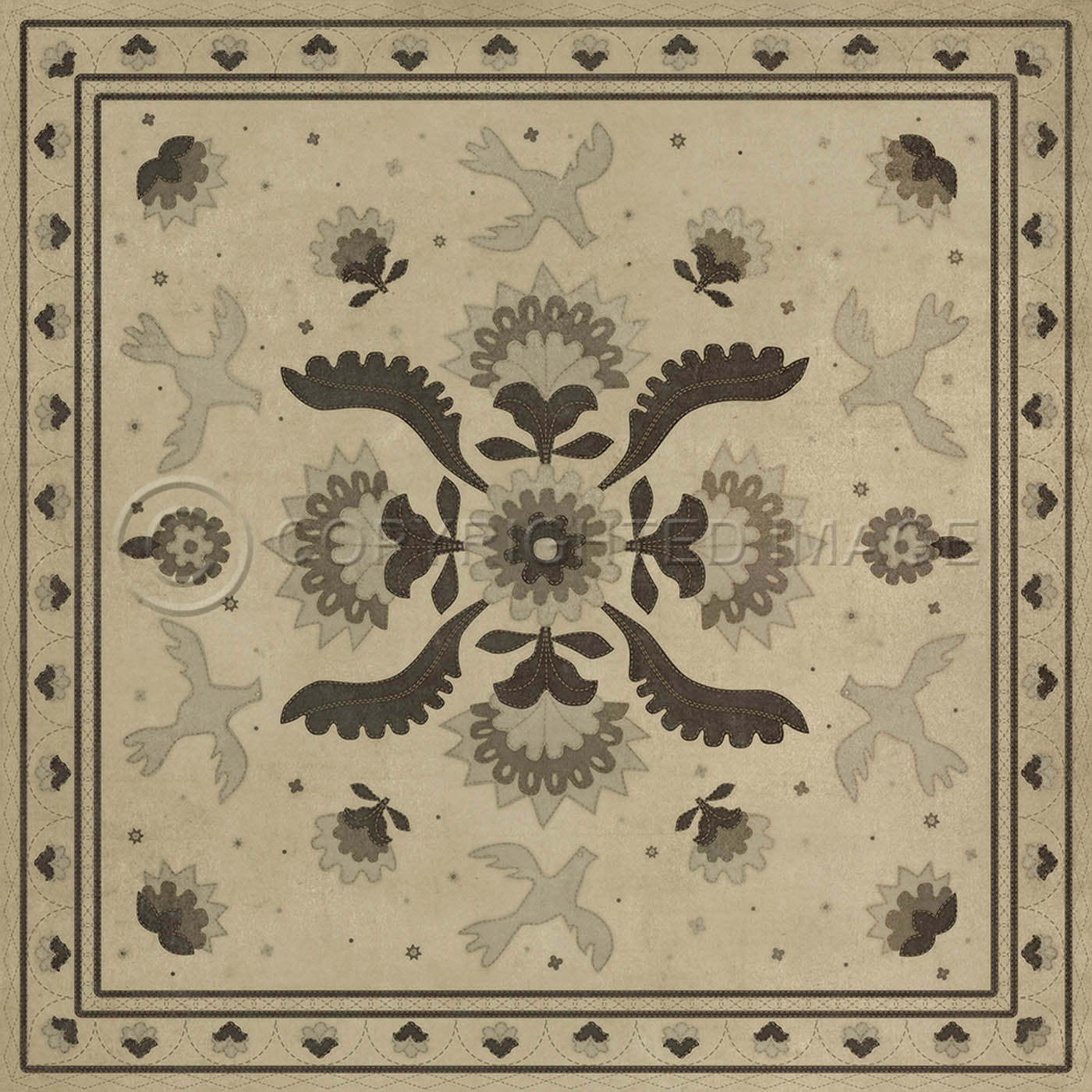 Applique With Joy We Strung 120x120