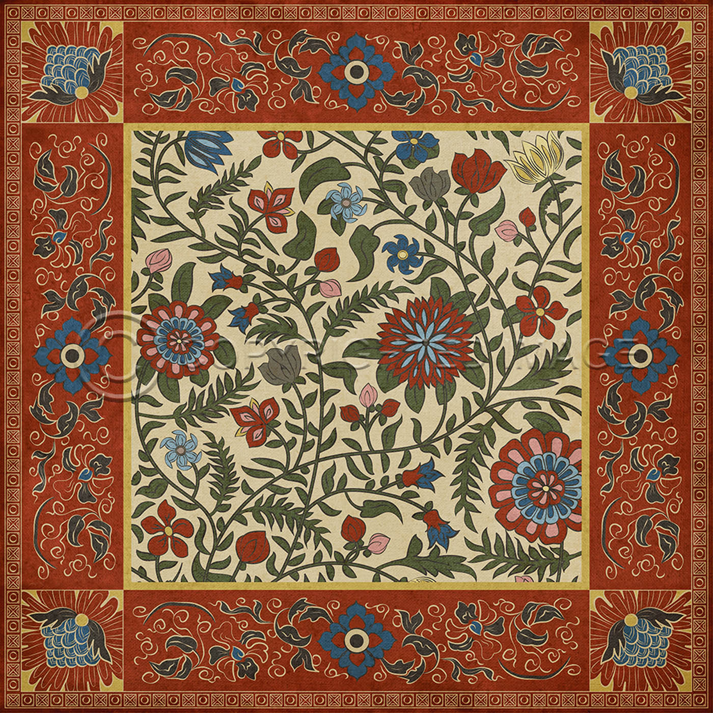 Indian Quilt Delhi 120x120