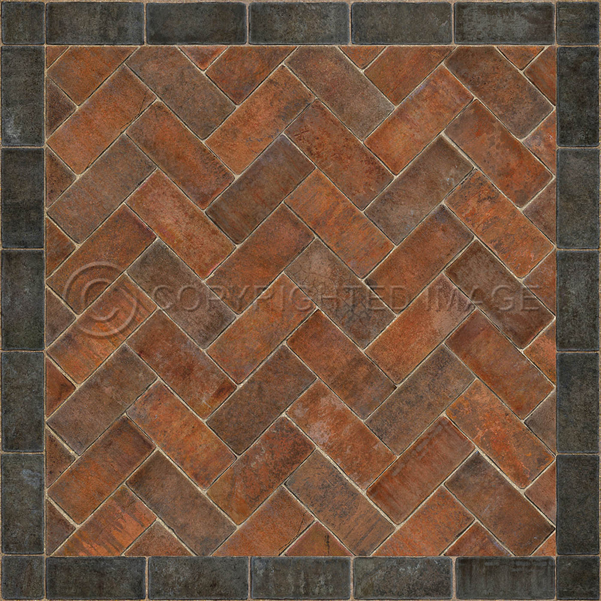 Herringbone Capitol Landing 48x48