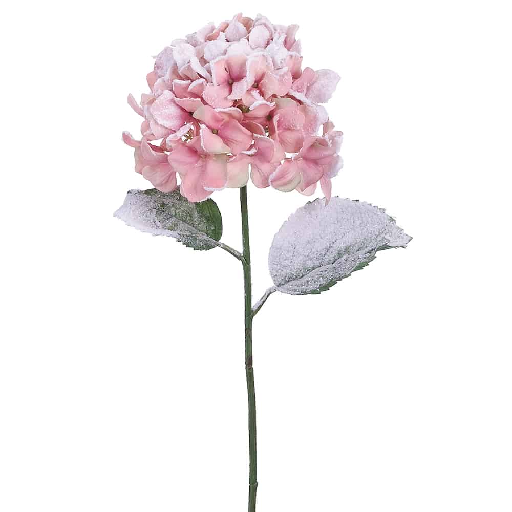 27&#39;&#39; Snow Hydrangea Stem - Pink