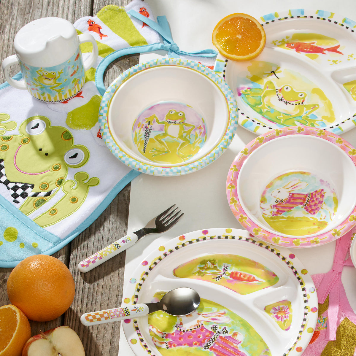 Toddler.s Dinnerware Set - Frog