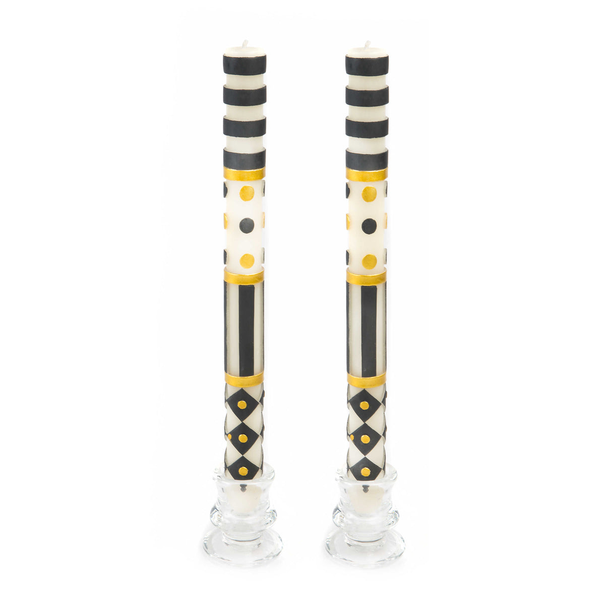 Jester Dinner Candle - Set of 2