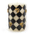 Bee Pillar Candle - 4" - Black