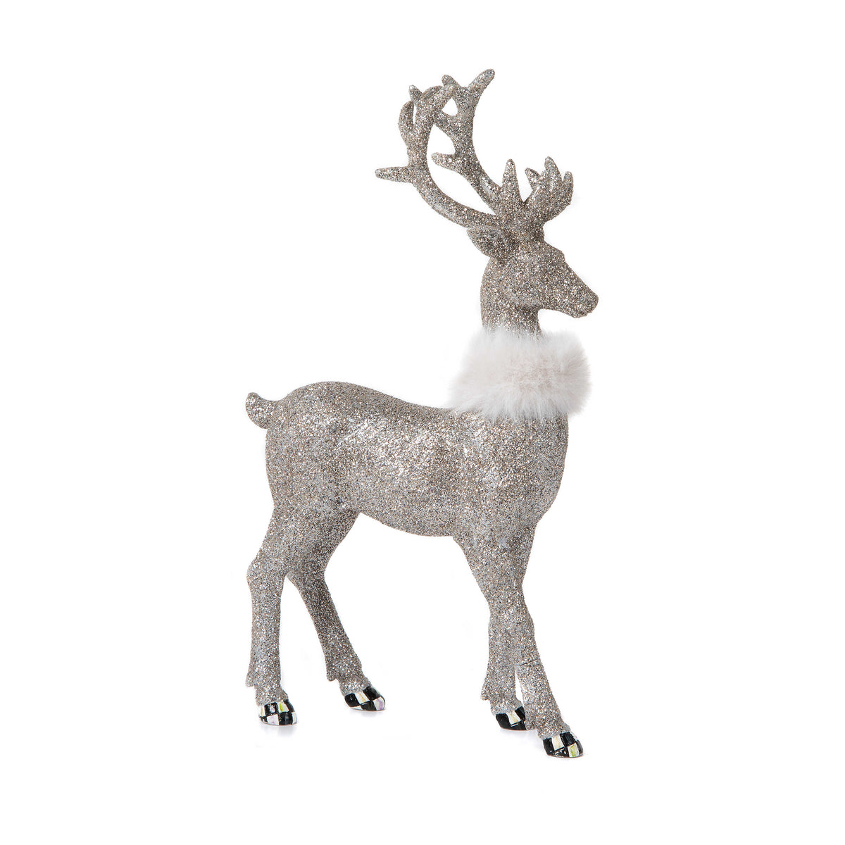 Vintage Silver Deer - Standing