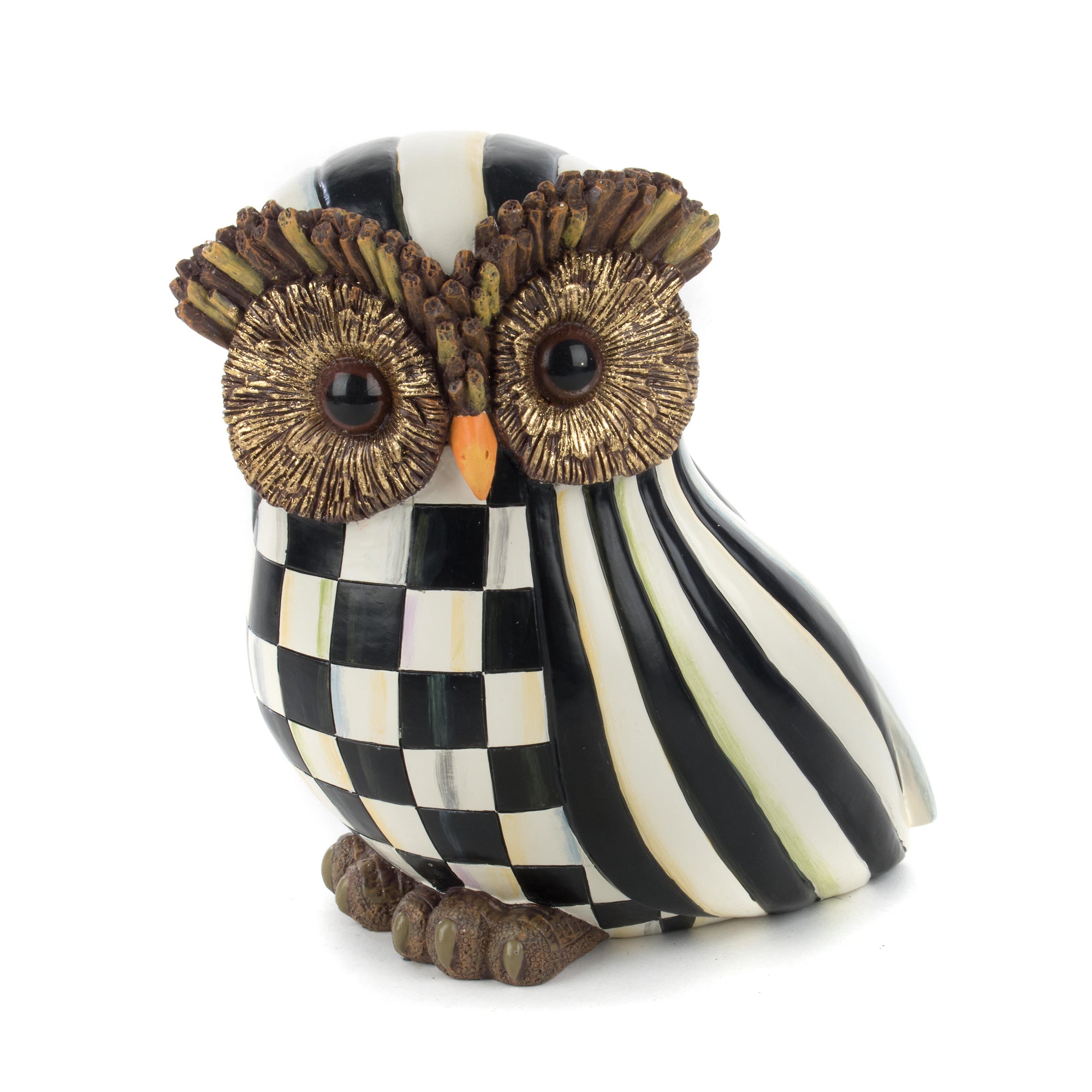 Courtly Stripe Owl