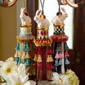Rabbit Tassel - Courtly Check