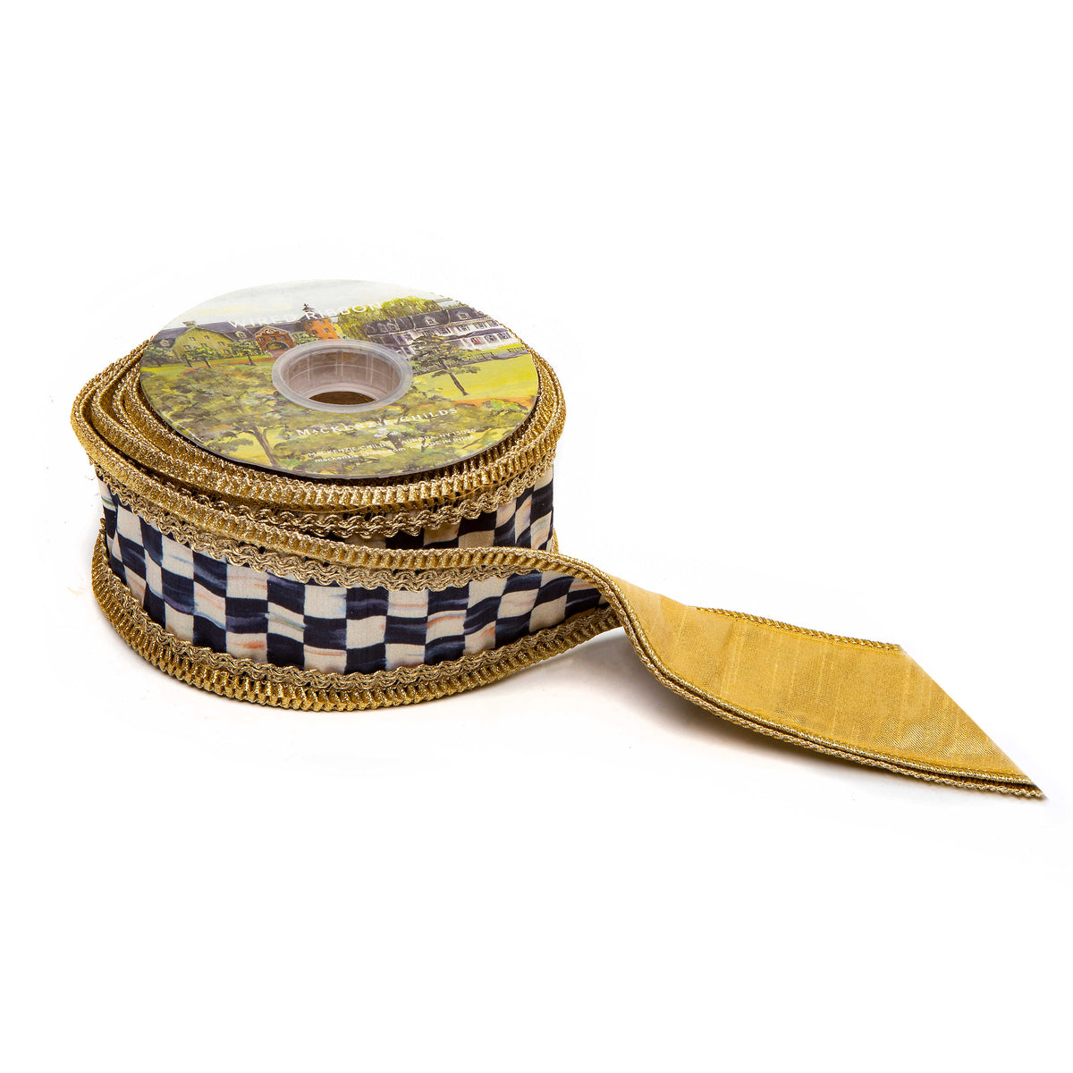 2.5&quot; Courtly Check Filigree Ribbon