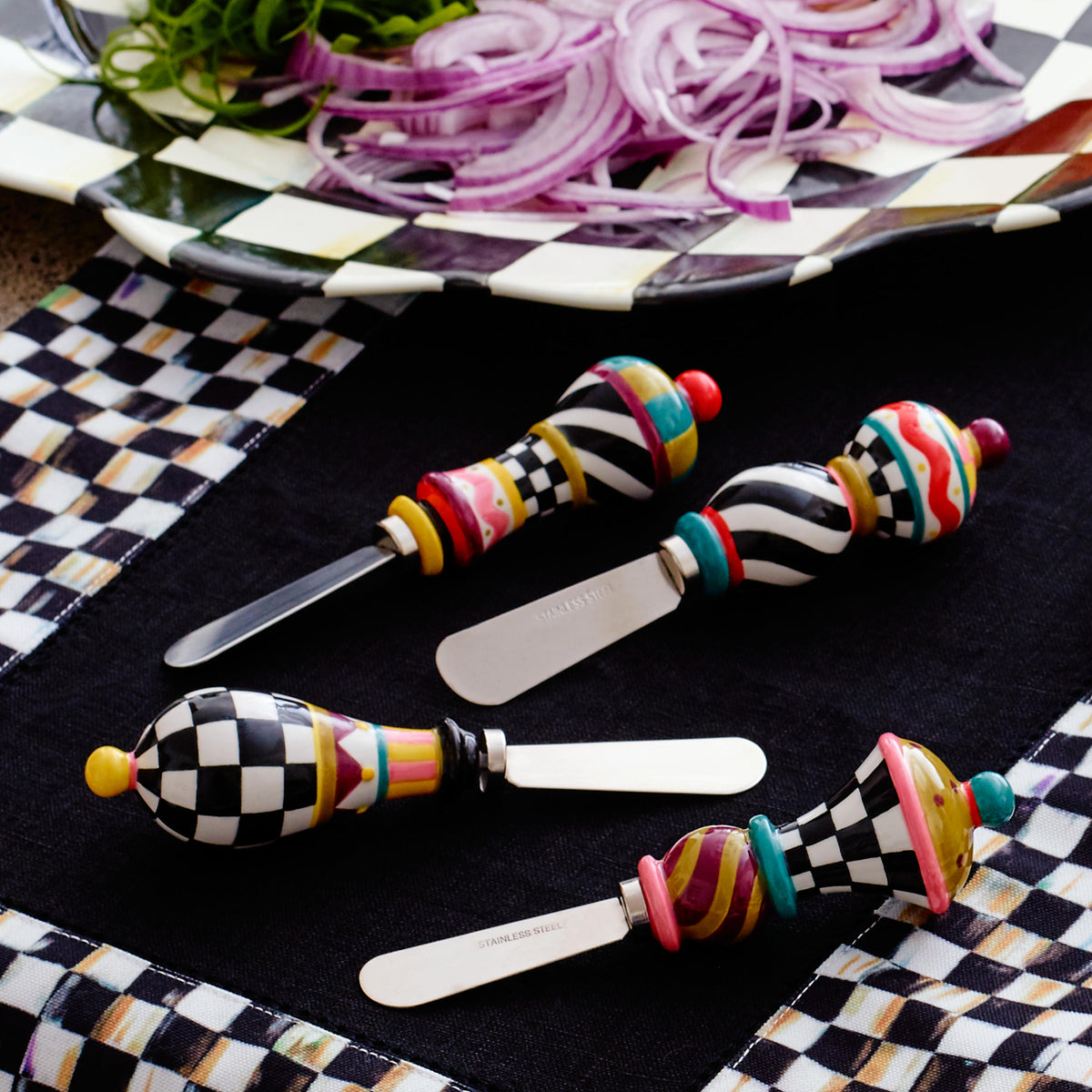 Jubilee Canape Knives - Set of 4