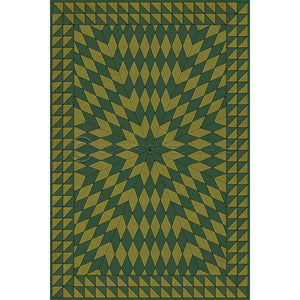 Sunburst And Sit on a Green Knoll 48x48