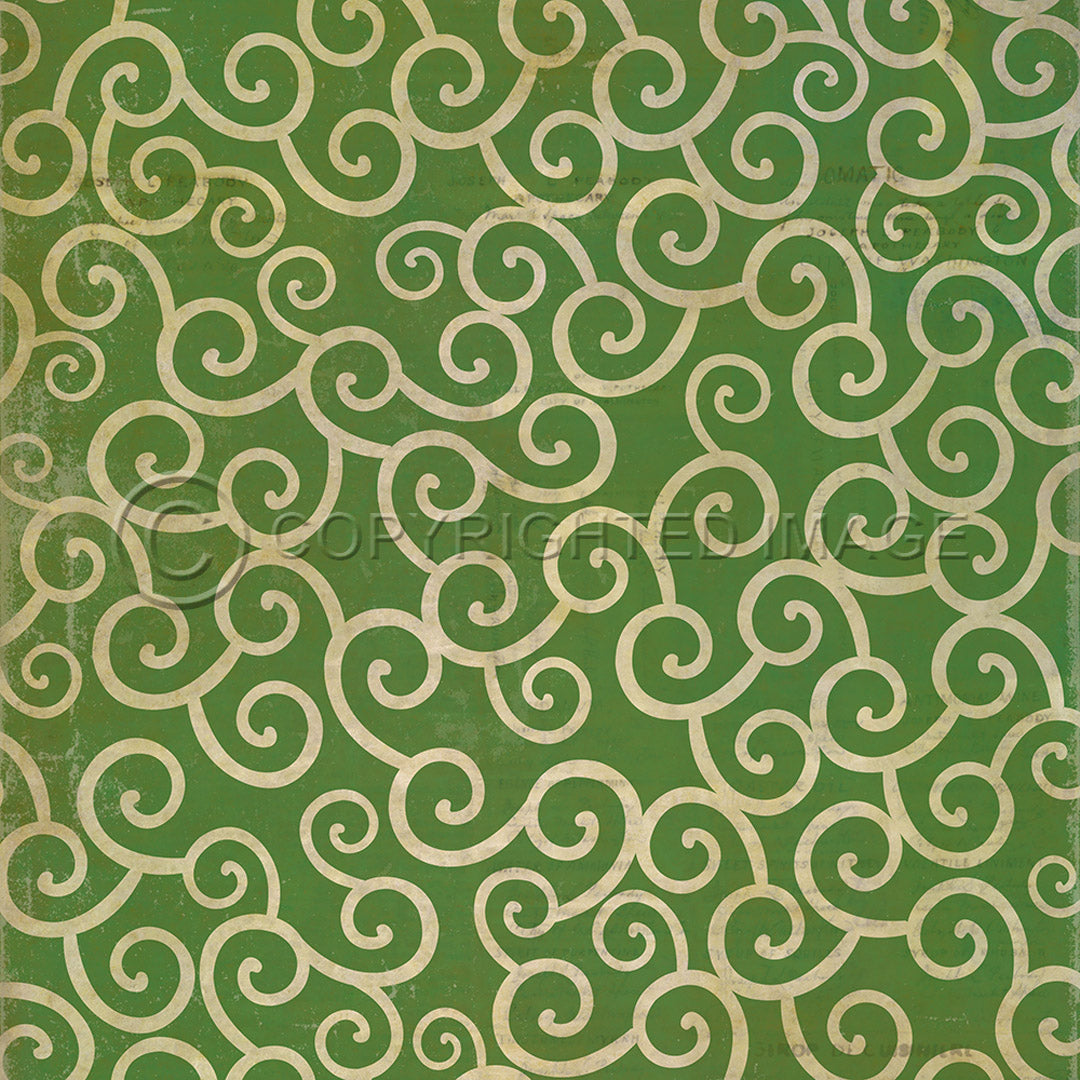 Pattern 04 The Sea of Green     120x120