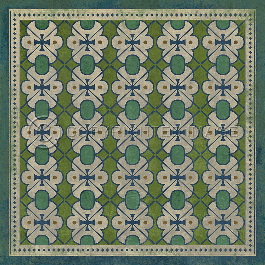 Pattern 05 Mrs Peacock       36x36