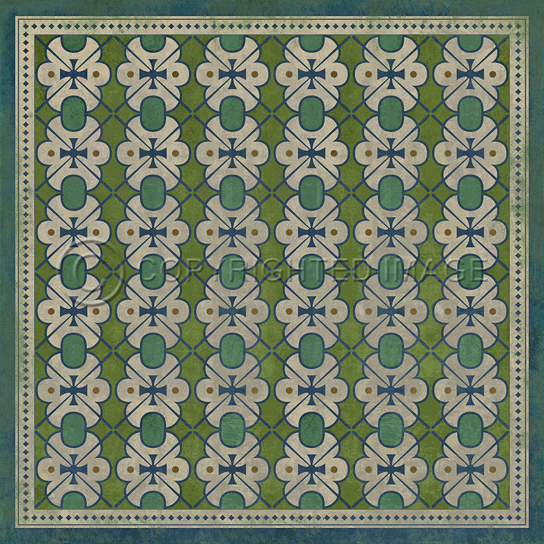 Pattern 05 Mrs Peacock       60x60
