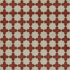 Pattern 23 Dressed in Scarlet      120x120