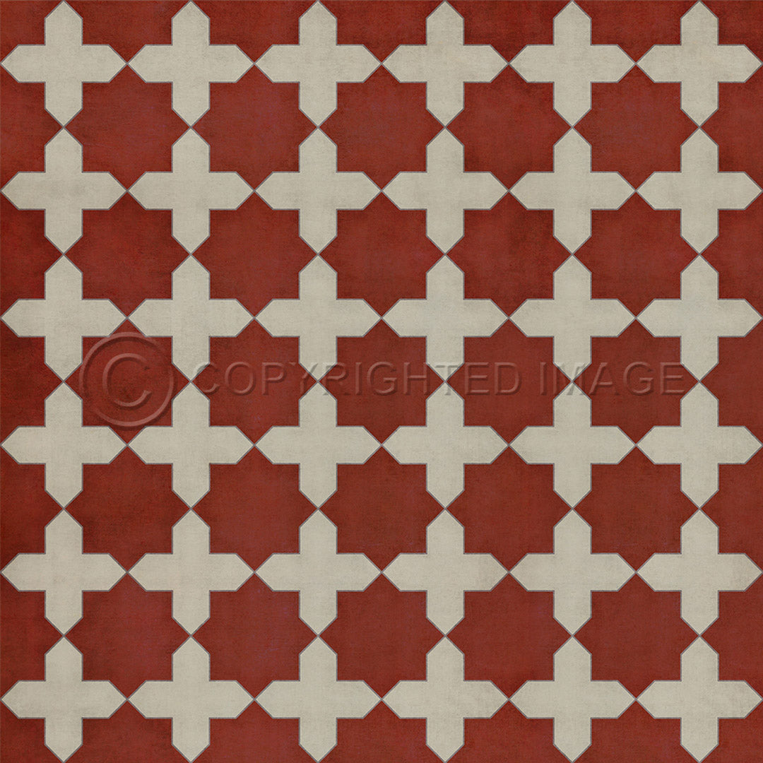 Pattern 23 Red Like Crimson      72x72