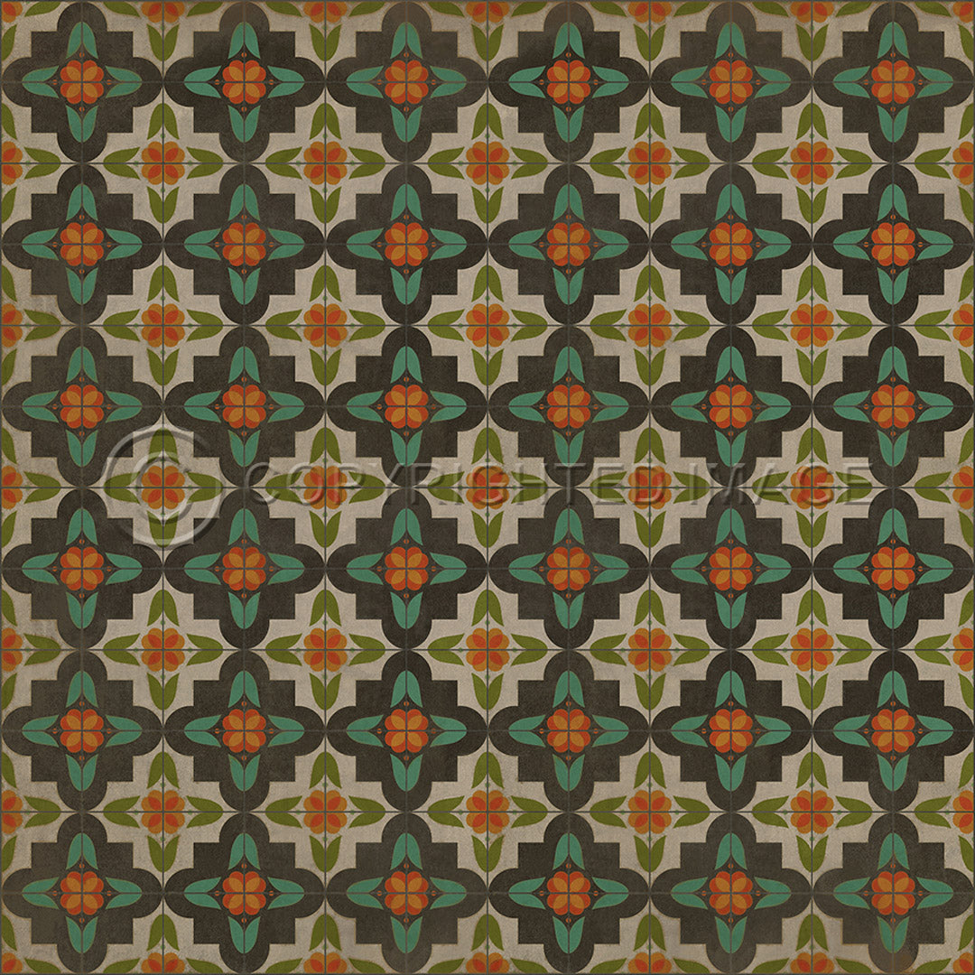 Pattern 33 Anna's Garden       120x120