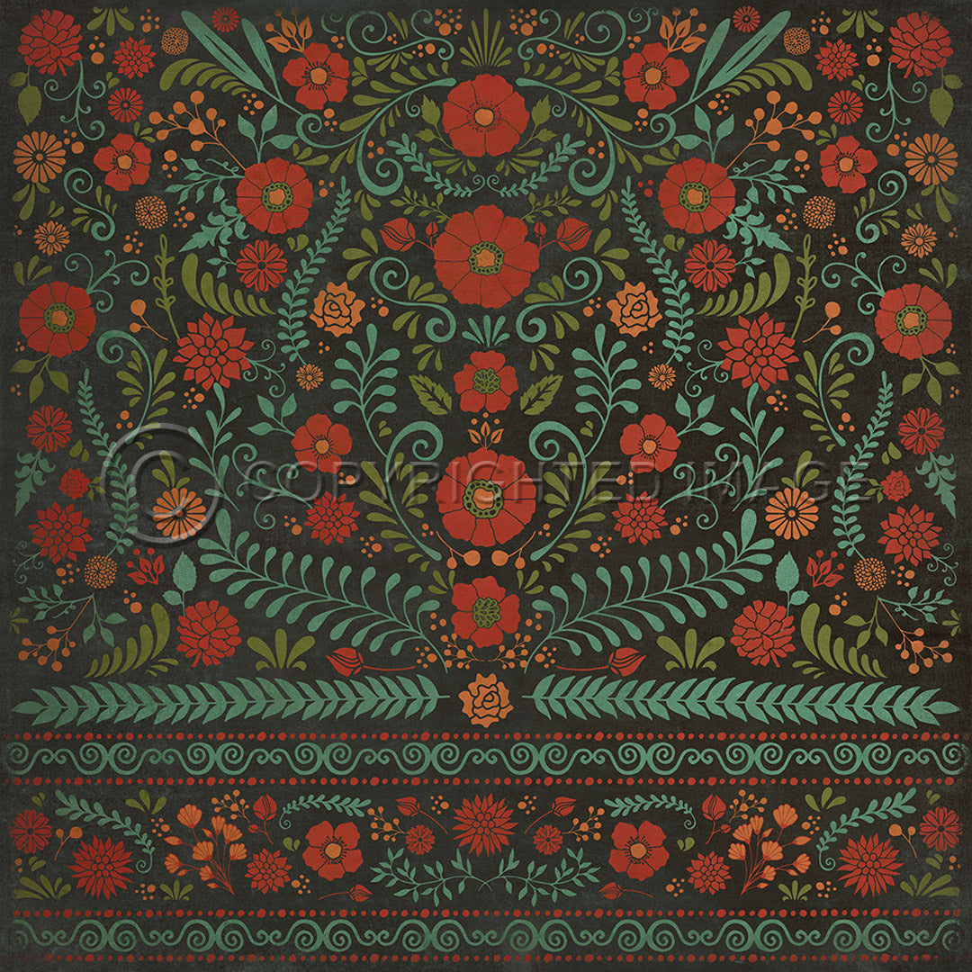 Pattern 36 A garden to walk in    120x120