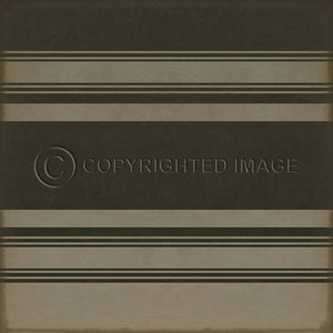 Pattern 50 Organic Stripes Black and Tan    120x120