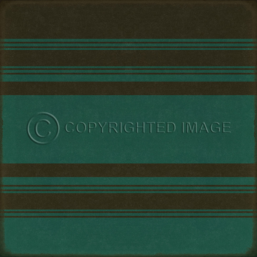 Pattern 50 Organic Stripes Black and Teal    120x120