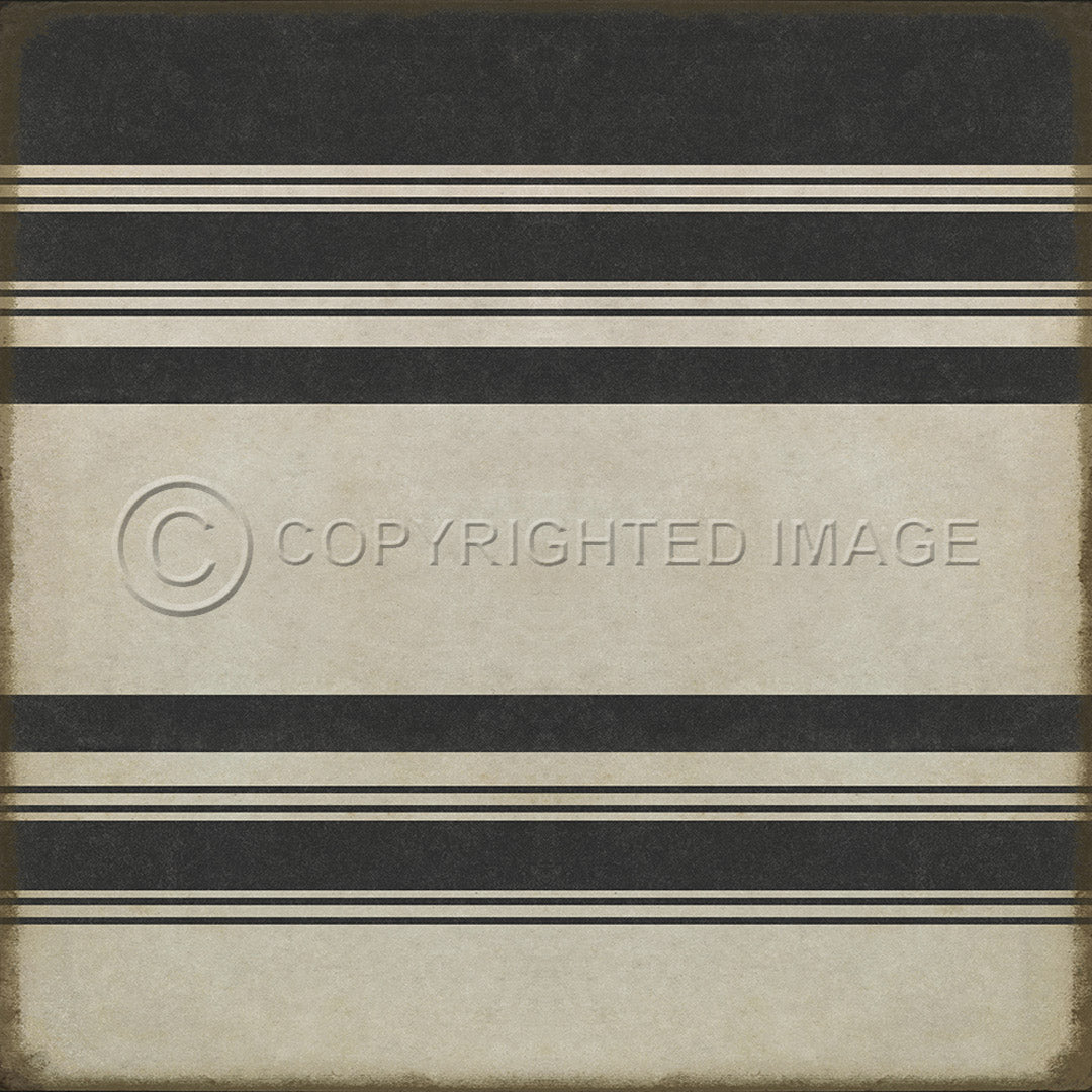 Pattern 50 Organic Stripes Black and White    60x60