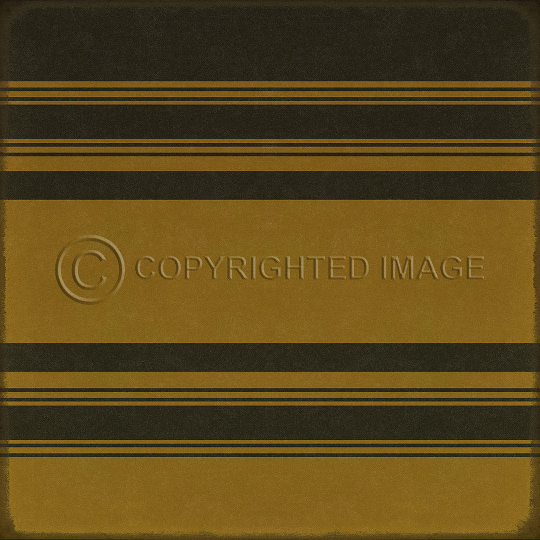 Pattern 50 Organic Stripes Black and Yellow    120x120