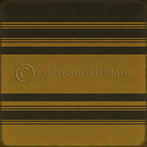 Pattern 50 Organic Stripes Black and Yellow    120x120