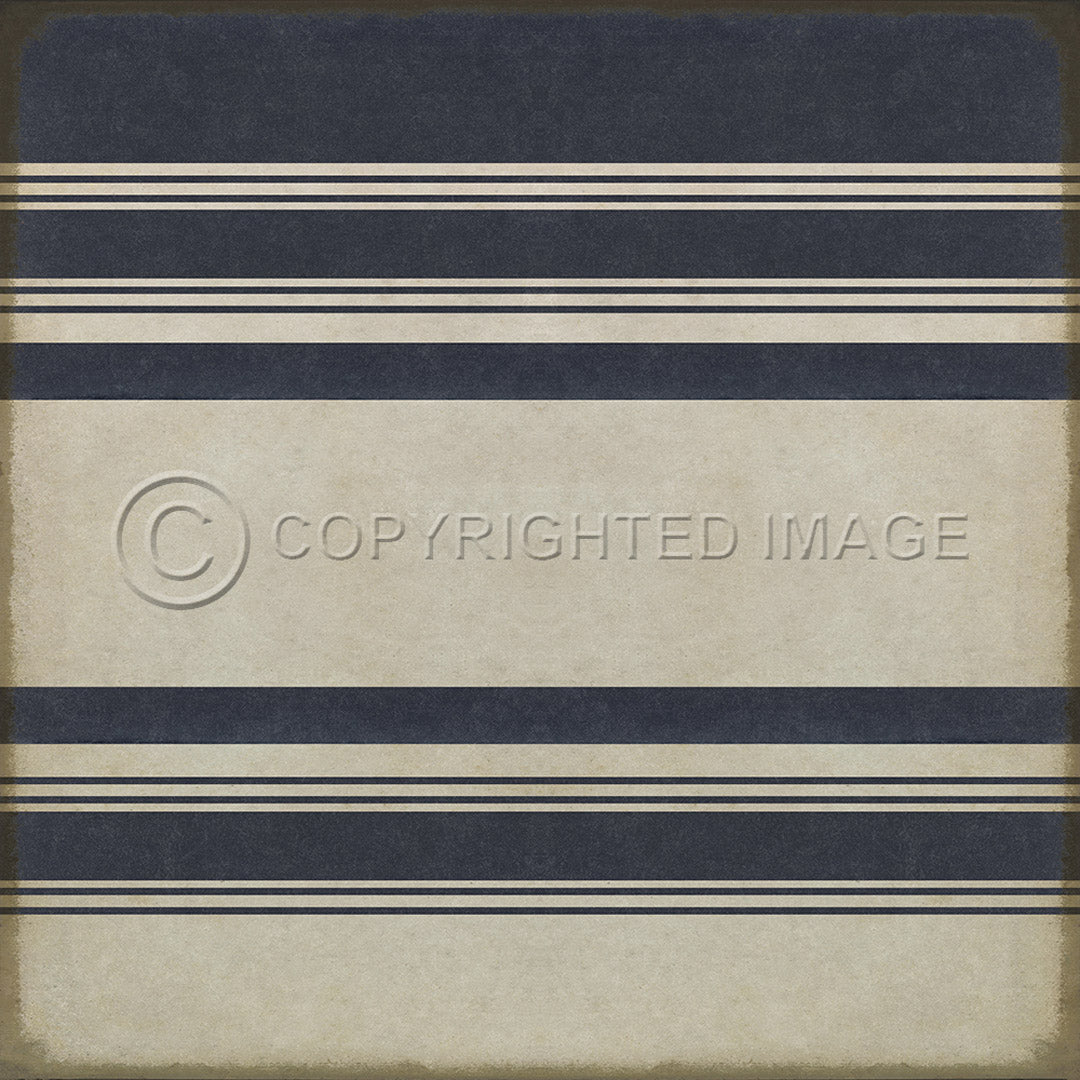 Pattern 50 Organic Stripes Blue and White    72x72