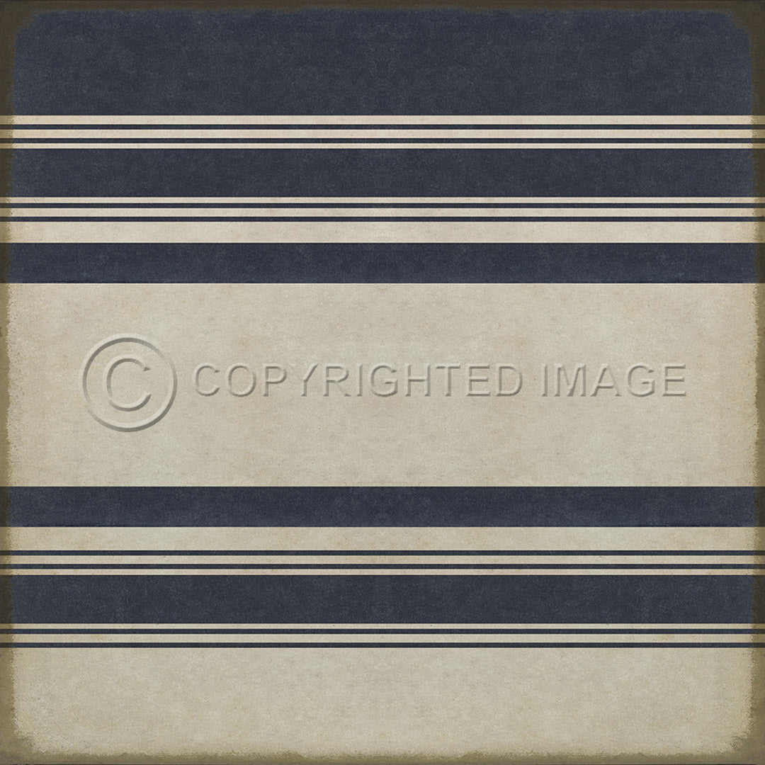 Pattern 50 Organic Stripes Blue and White    120x120