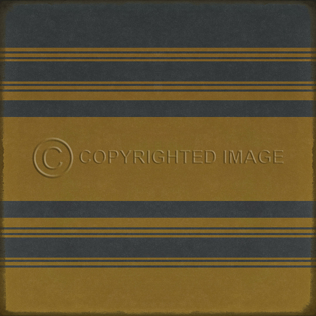 Pattern 50 Organic Stripes Blue and Yellow    120x120