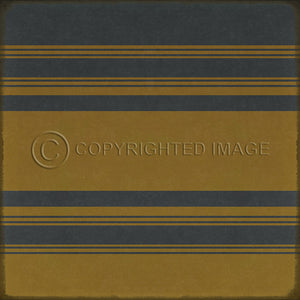 Pattern 50 Organic Stripes Blue and Yellow    120x120