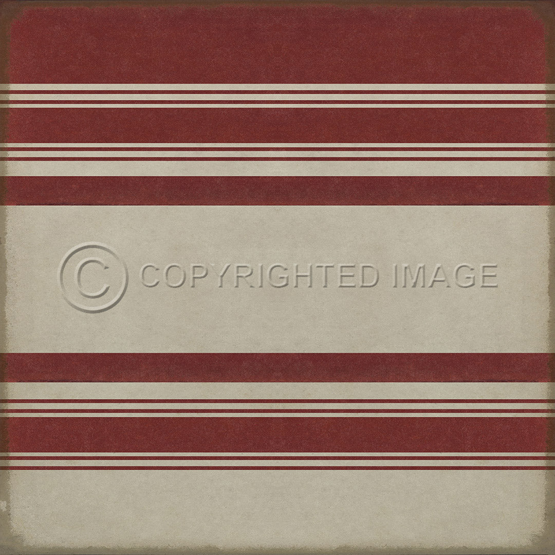 Pattern 50 Organic Stripes Red and White    96x96