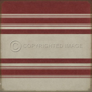 Pattern 50 Organic Stripes Red and White    120x120