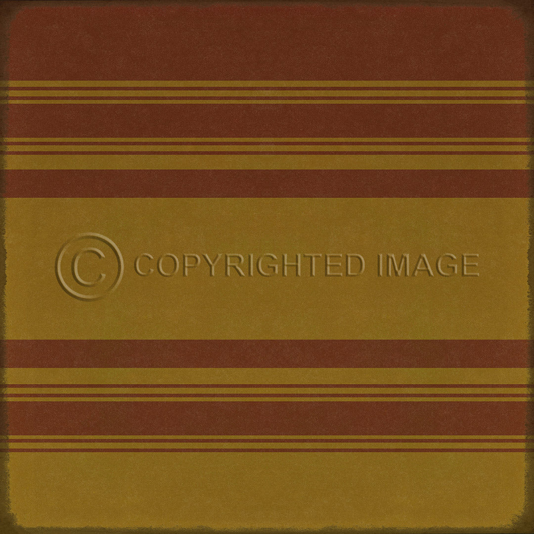Pattern 50 Organic Stripes Red and Yellow    48x48
