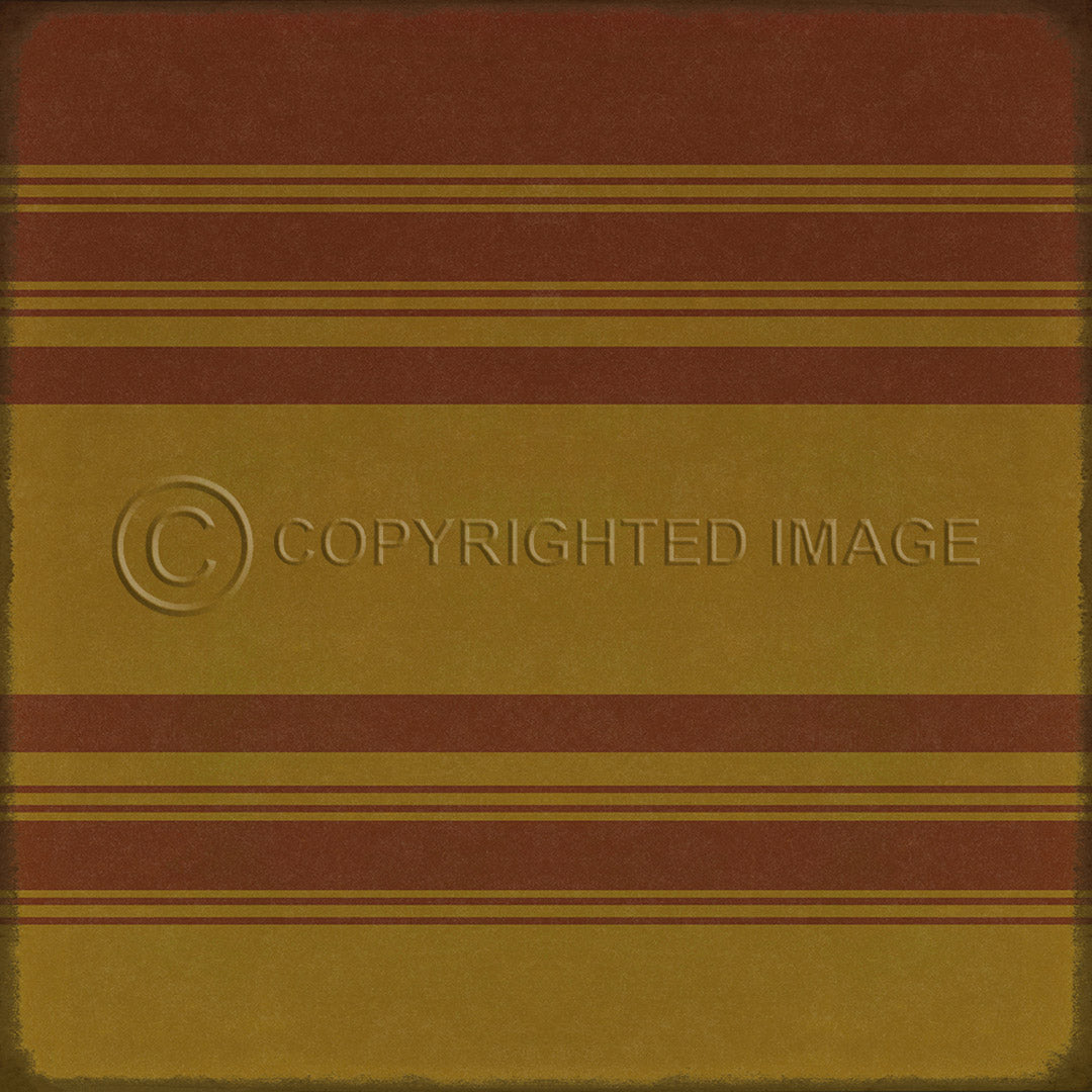 Pattern 50 Organic Stripes Red and Yellow    120x120