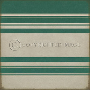 Pattern 50 Organic Stripes Teal and White    120x120