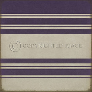 Pattern 50 Organic Stripes White and Purple    120x120